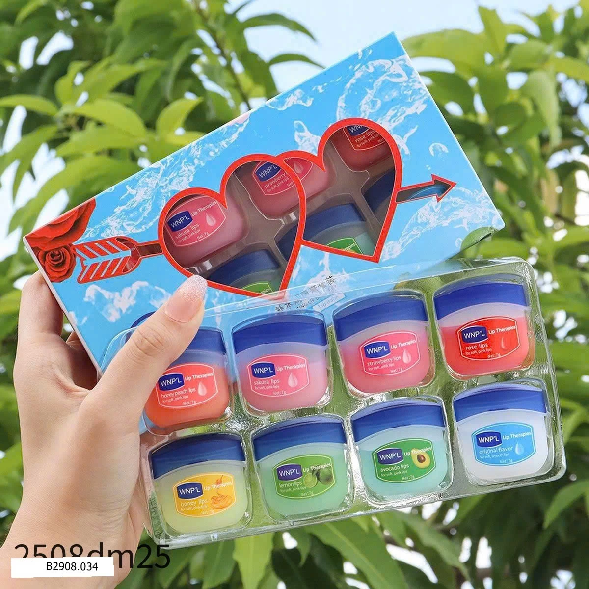 COMBO 8 LỌ DƯỠNG MÔI Giá sỉ 40k/1 combo 8 lọ
