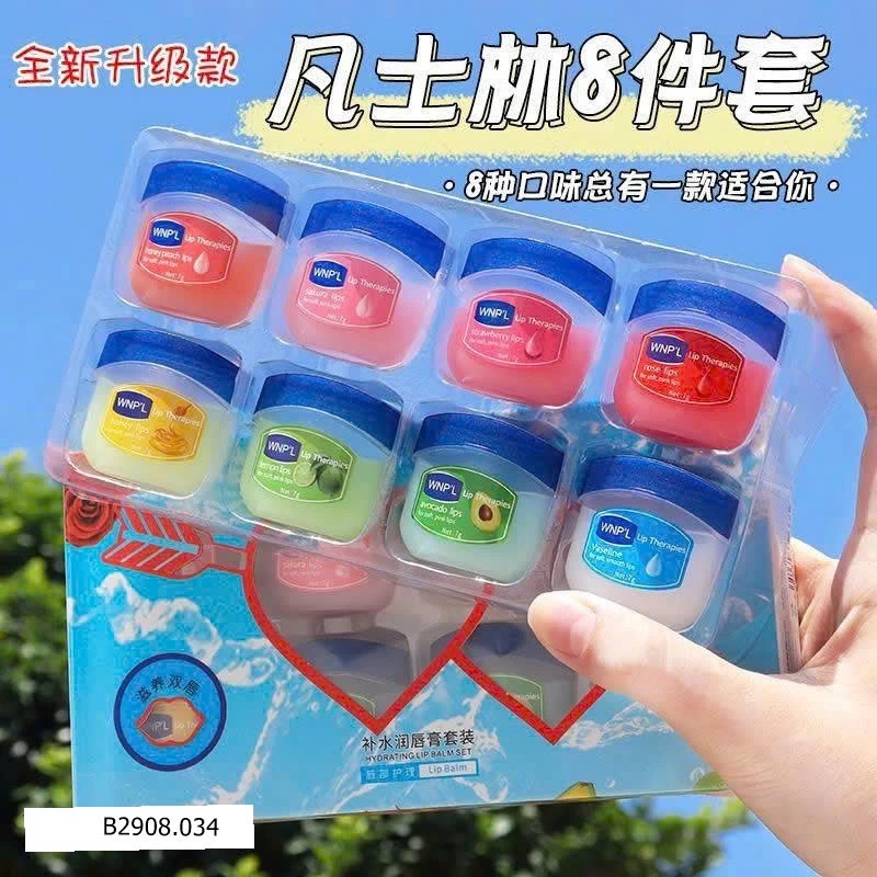 COMBO 8 LỌ DƯỠNG MÔI Giá sỉ 40k/1 combo 8 lọ