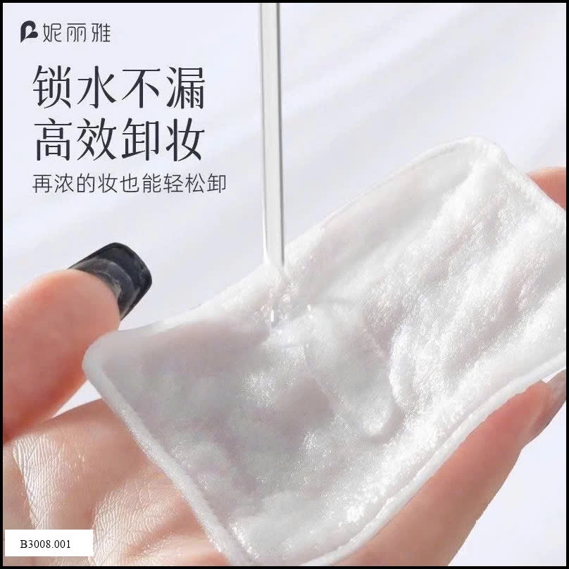 Bông tẩy trang mềm mại   Giá sỉ 105k/combo 3 gói