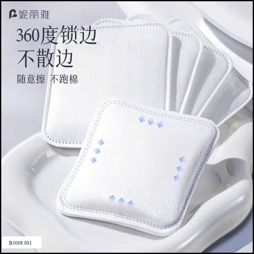 Bông tẩy trang mềm mại   Giá sỉ 105k/combo 3 gói