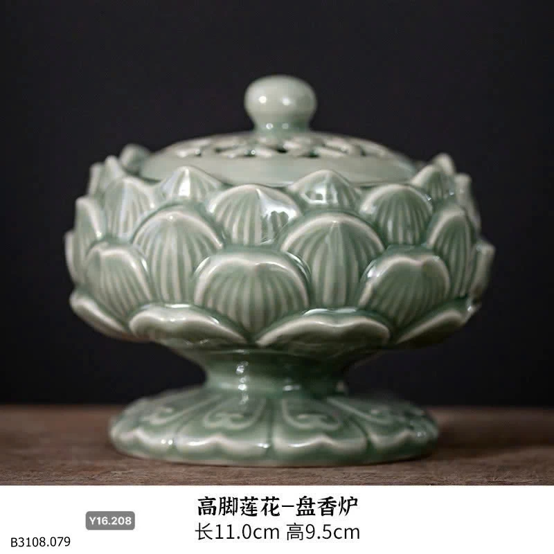 Xông trầm đài sen  Giá sỉ 145k