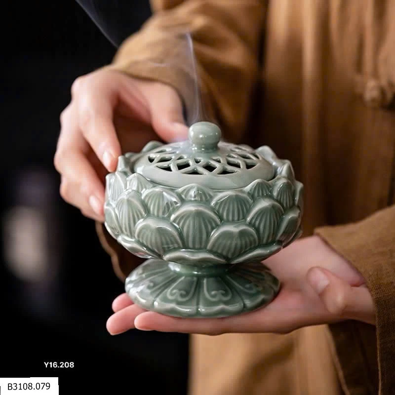Xông trầm đài sen  Giá sỉ 145k