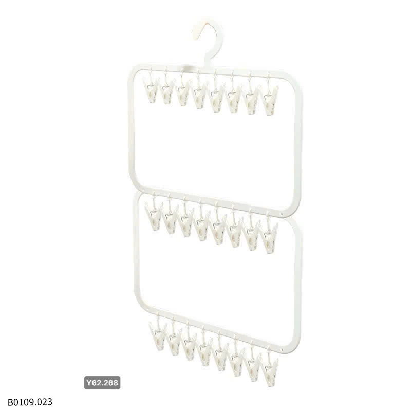 MÓC KẸP TREO QUẦN ÁO ĐA NĂNG   Giá sỉ 60k/1 set