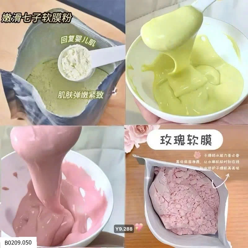 Bột mặt nạ thảo dược  Giá sỉ 210k/1 set
