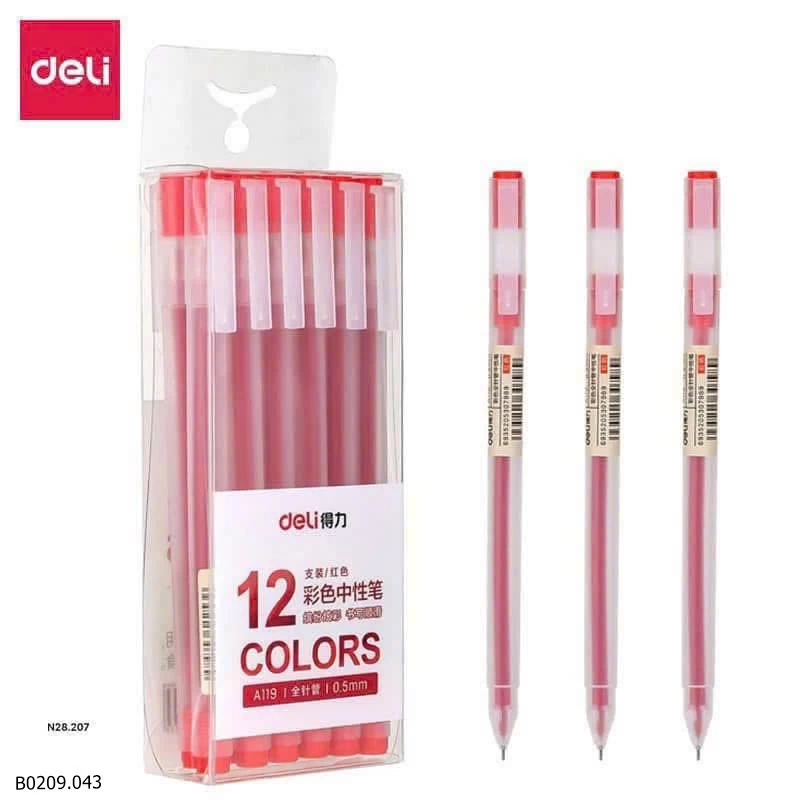 BÚT DELI Giá sỉ 45k/1 hộp 12c