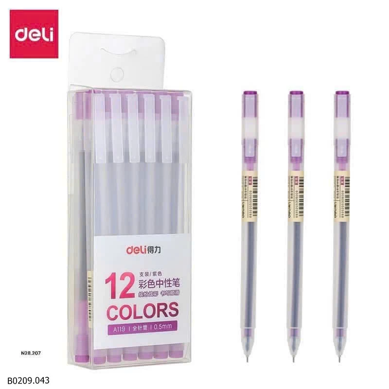 BÚT DELI Giá sỉ 45k/1 hộp 12c