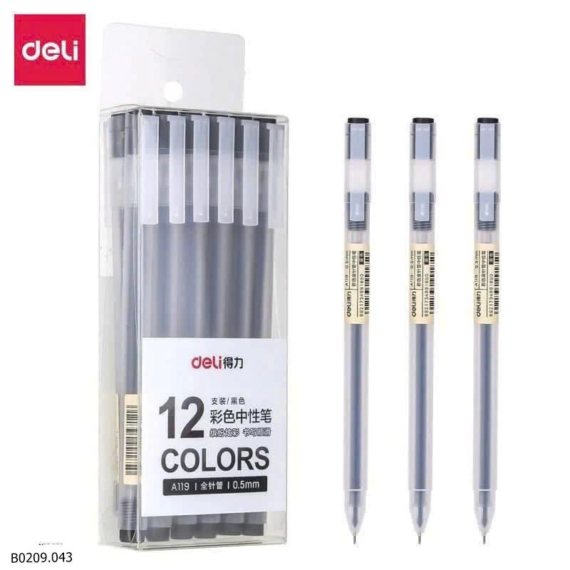 BÚT DELI Giá sỉ 45k/1 hộp 12c