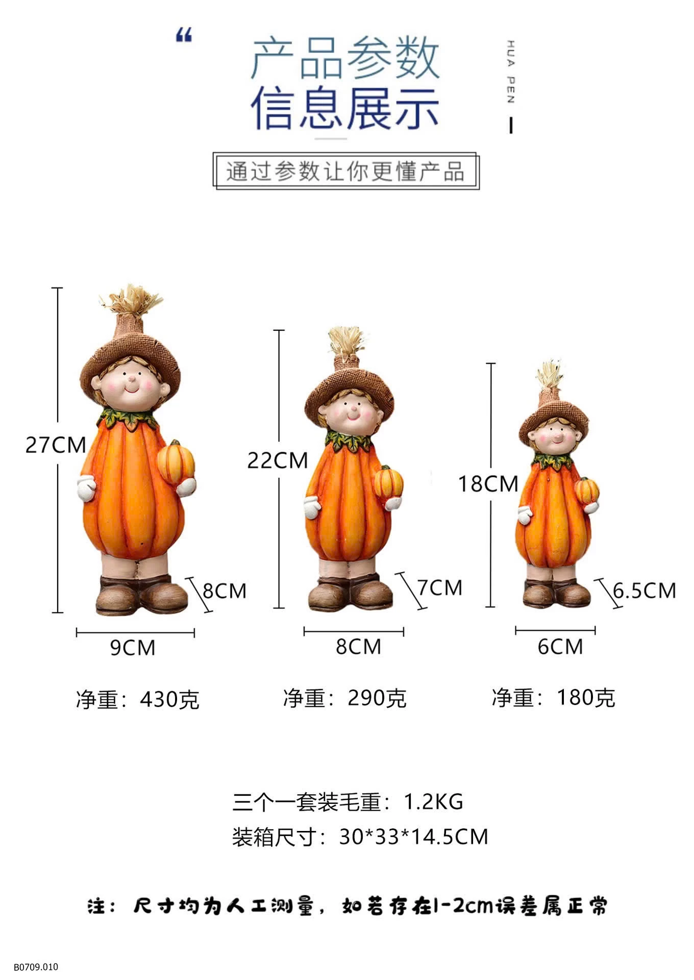Tượng bí Ngô   Giá sỉ 216k/set