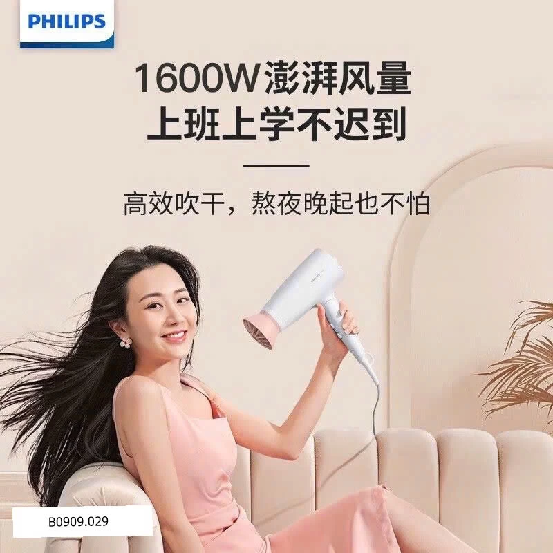 Máy sấy tóc công nghệ Ion Essential Series 3000 Philips BHD300  Giá sỉ 345k