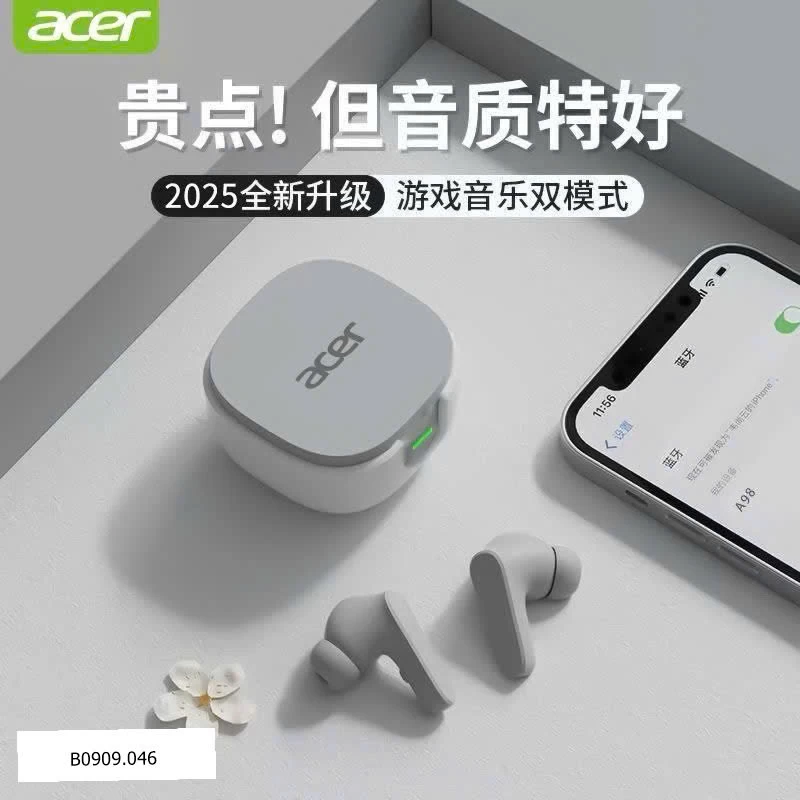 Tai nghe acer bluetooth 5.4  Giá sỉ 155k