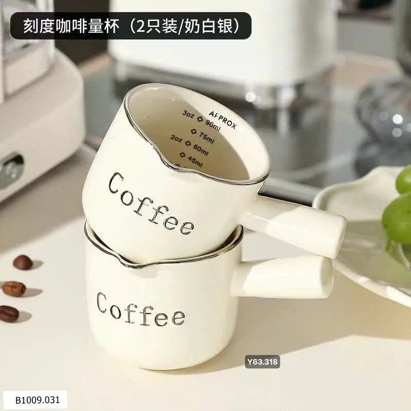 SET 2C CỐC COFFE    Giá sỉ 90k.1 set 2 cốc
