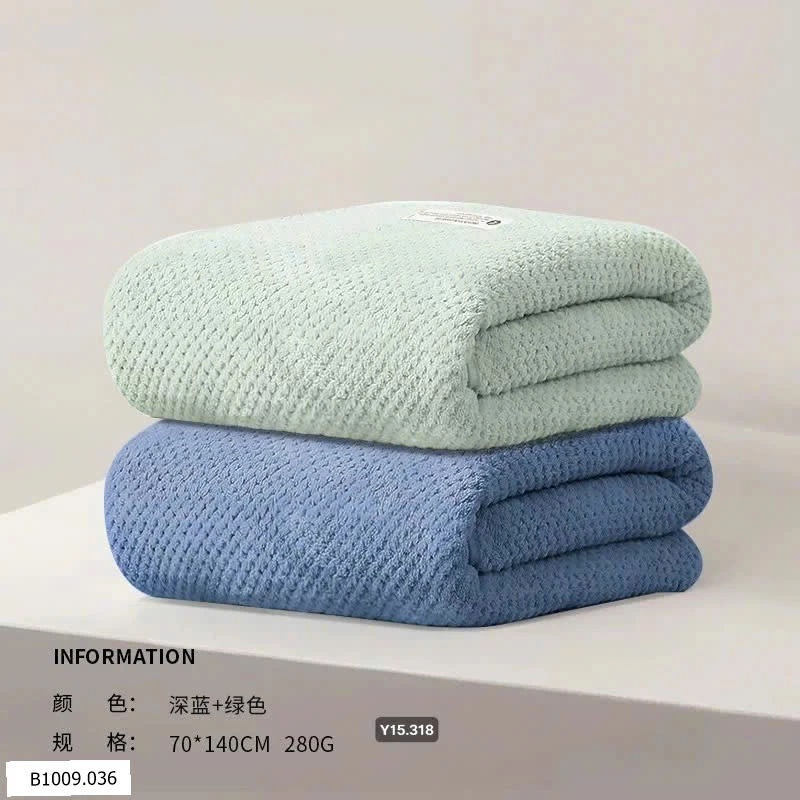 Khăn tắm hãng SANLI  Giá sỉ 145k/1 set 2 chiếc