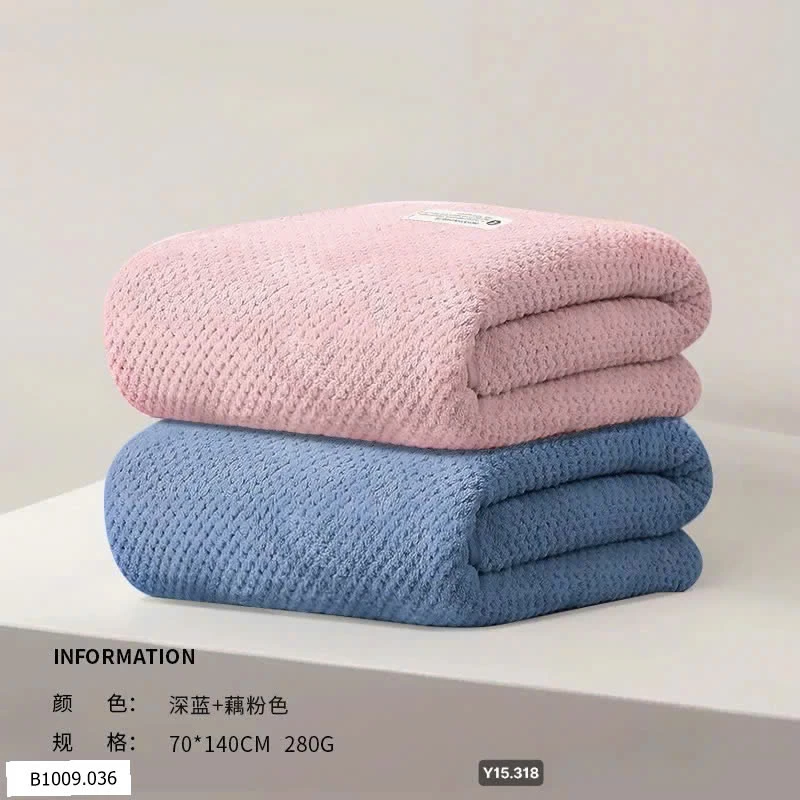 Khăn tắm hãng SANLI  Giá sỉ 145k/1 set 2 chiếc