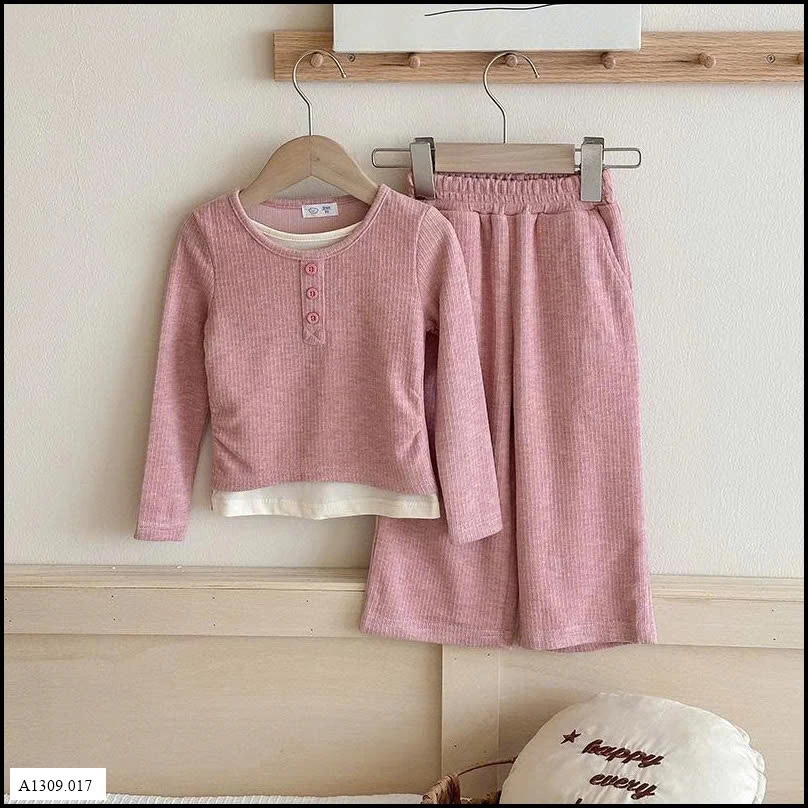 BỘ DÀI TAY CHO BÉ  Giá sỉ 176k