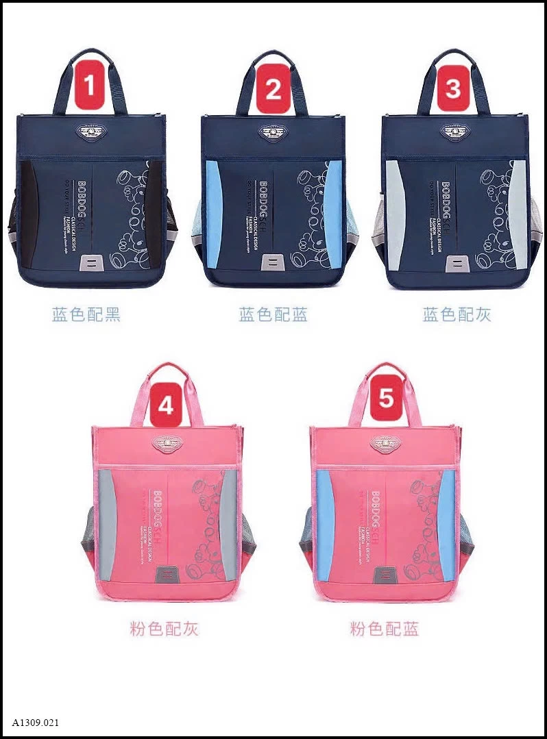TÚI HỌC THÊM HÃNG BOBDOG PHẢN QUANG  Giá sỉ 125k