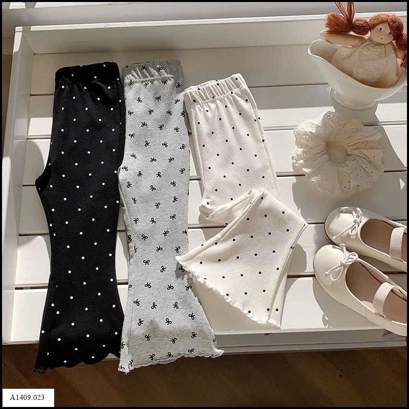 QUẦN LEGING LOE CHẤM BI Giá sỉ 87k