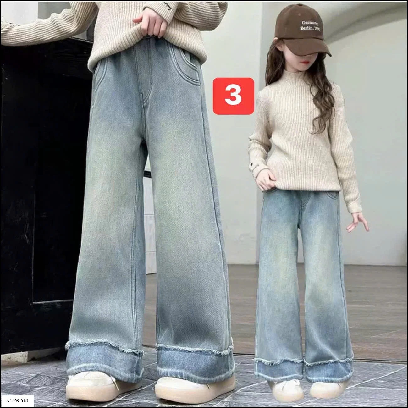 QUẦN JEAN BÉ GÁI Giá sỉ 123k