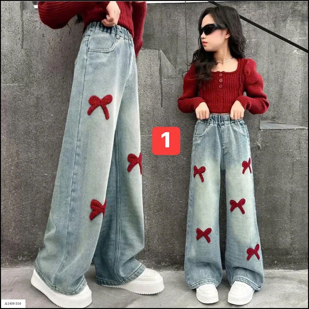 QUẦN JEAN BÉ GÁI Giá sỉ 123k