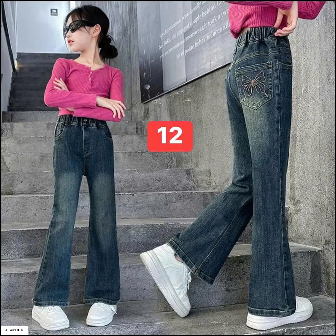 QUẦN JEAN BÉ GÁI Giá sỉ 123k