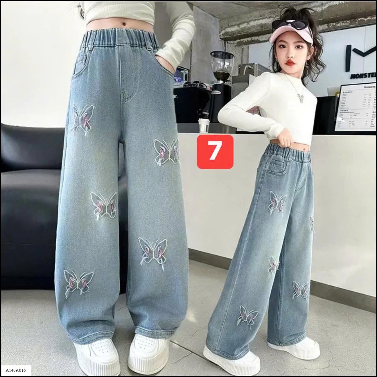 QUẦN JEAN BÉ GÁI Giá sỉ 123k
