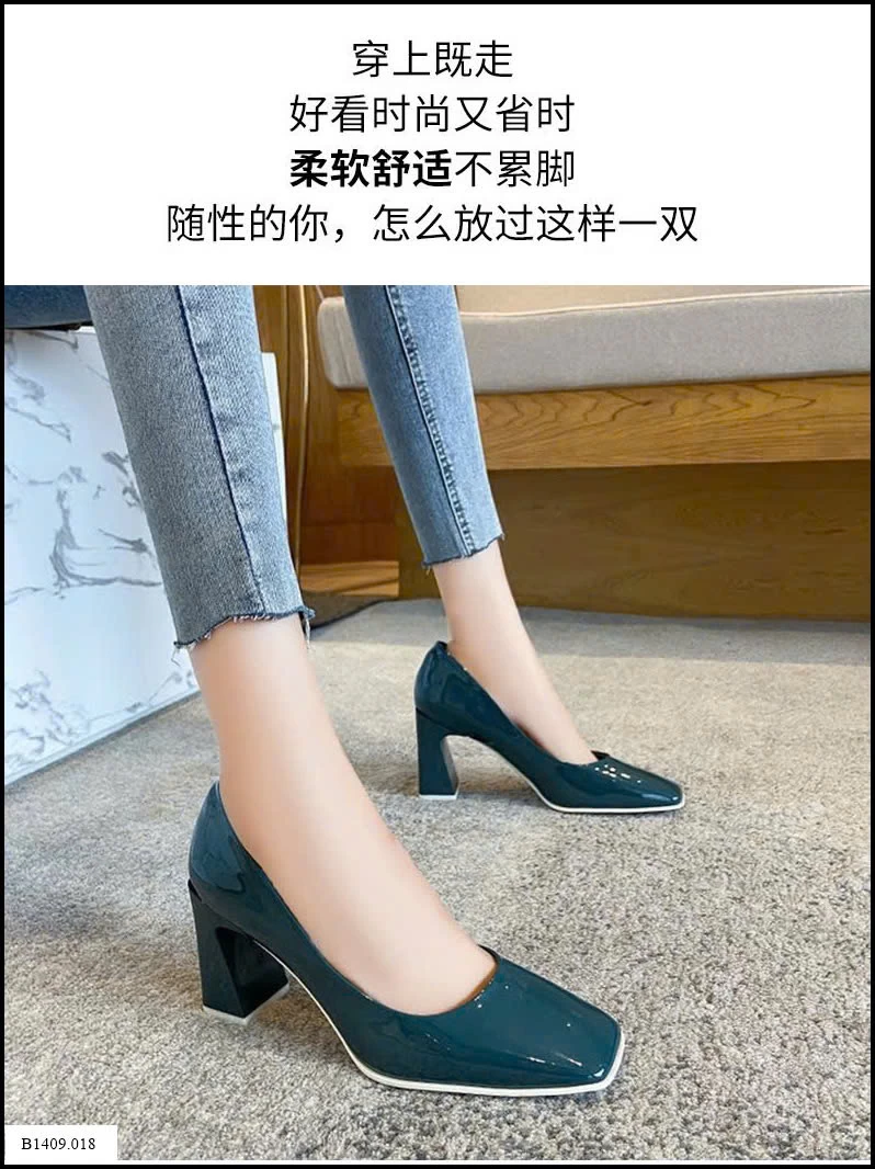 GIÀY CÔNG SỞ MŨI VUÔNG Giá sỉ 154k