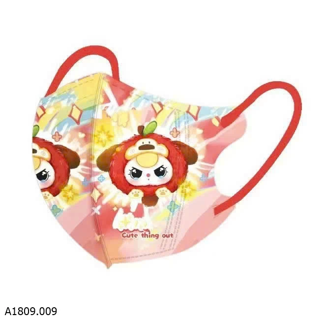SET 50c KHẨU TRANG BABY THREE VA CAPYBARA CHO BÉ  Giá sỉ 55k/1 set 50c mix hình hoặc 1 mẫu
