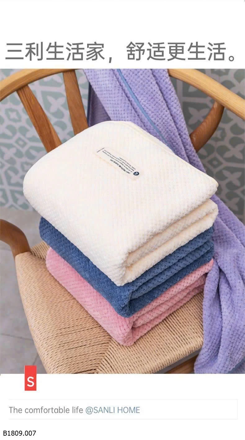 Khăn tắm hãng Sanli  Giá sỉ 139K