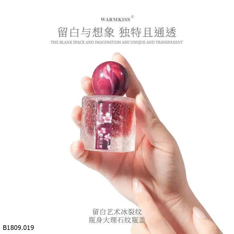 NƯỚC HOA WARMKISS Motuo Mist    Giá sỉ 40k/1c