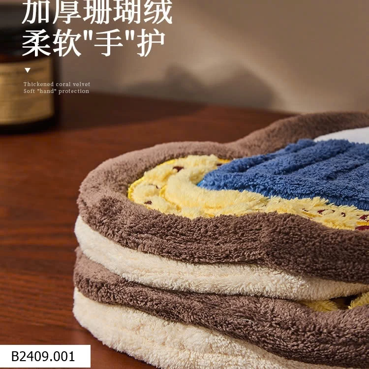 SET 2 KHĂN LAU DỄ THƯƠNG Giá sỉ 45k/1 set 2c mix mẫu