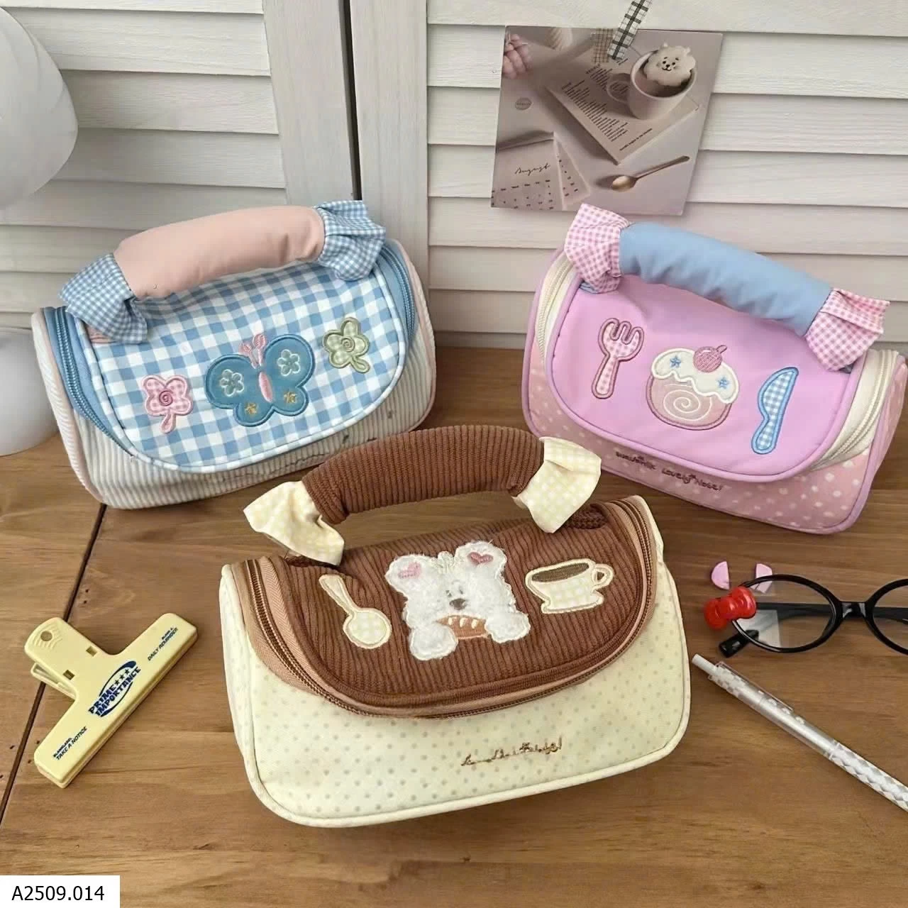 Túi đựng bút sỉ 75k