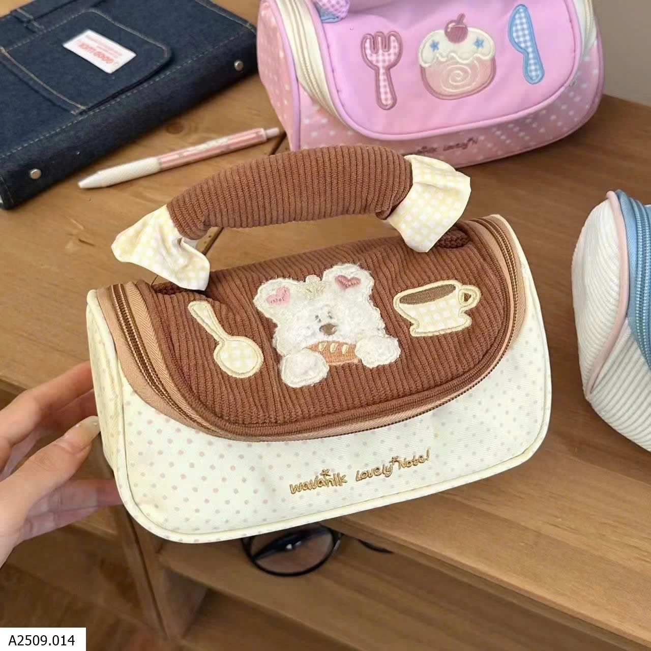 Túi đựng bút sỉ 75k