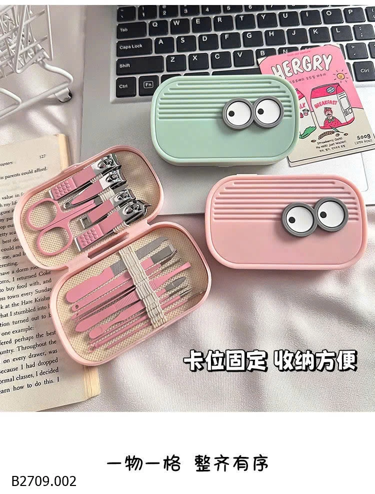 BỘ 14 MÓN BẤM MÓNG TAY   Giá sỉ 40k