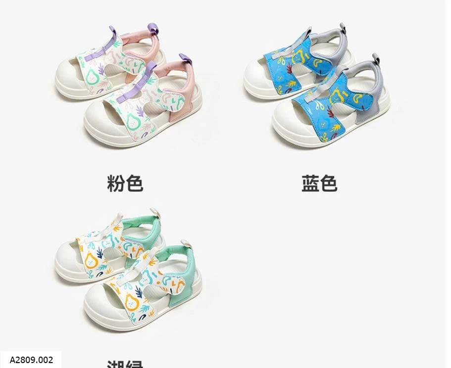 DÉP SANDAL BẢO VỆ MŨI CHÂN CHO BÉ HÃNG MARIO   Giá sỉ 127k