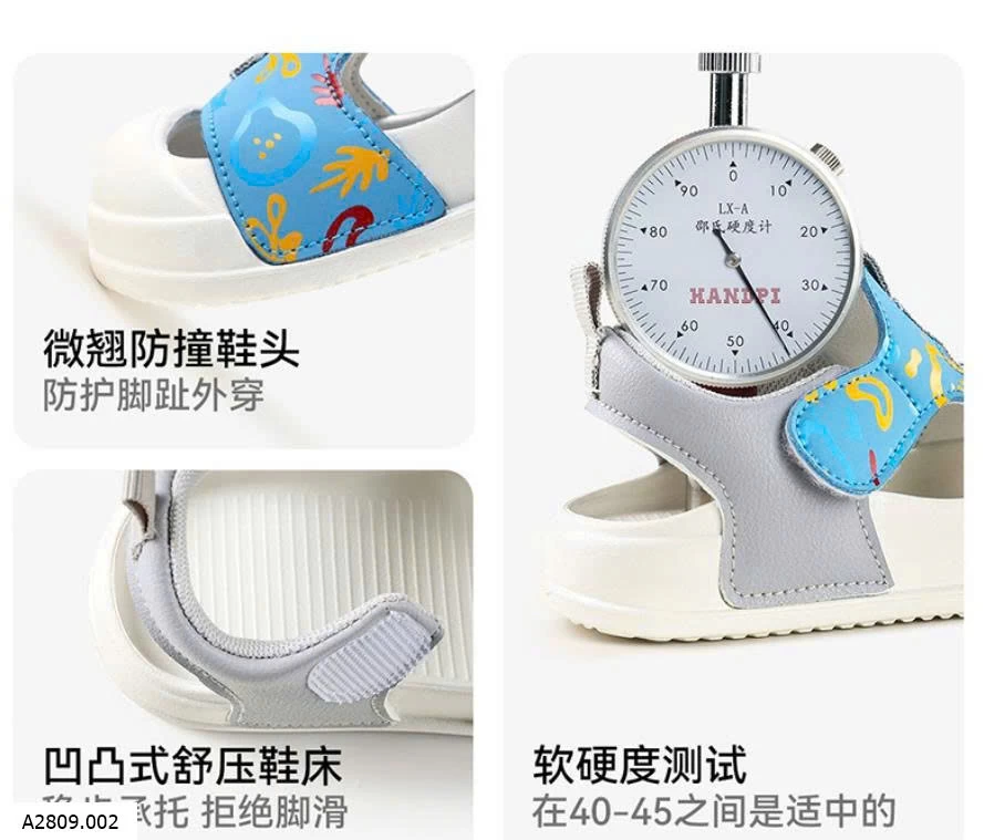 DÉP SANDAL BẢO VỆ MŨI CHÂN CHO BÉ HÃNG MARIO   Giá sỉ 127k