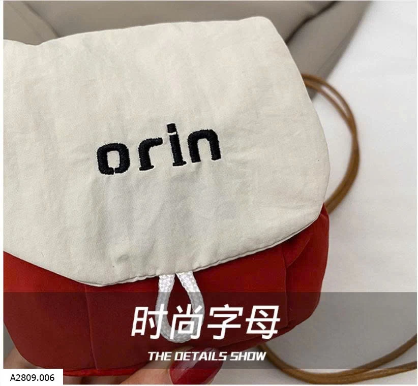 TÚI GIÓ ĐEO CHÉO PHỐI MÀU   Giá sỉ 78k