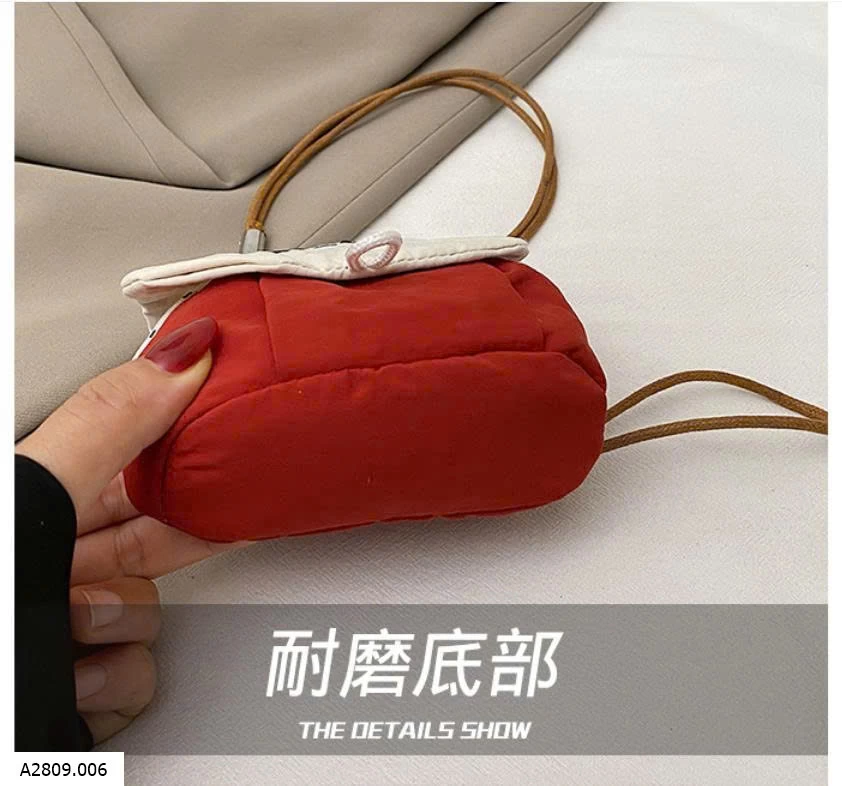 TÚI GIÓ ĐEO CHÉO PHỐI MÀU   Giá sỉ 78k