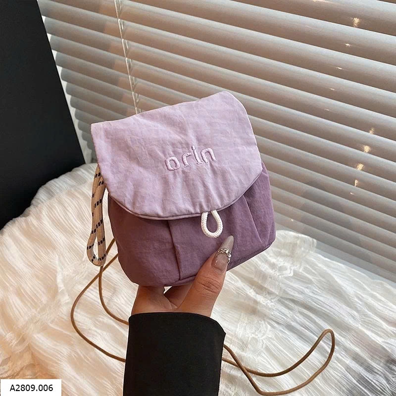 TÚI GIÓ ĐEO CHÉO PHỐI MÀU   Giá sỉ 78k