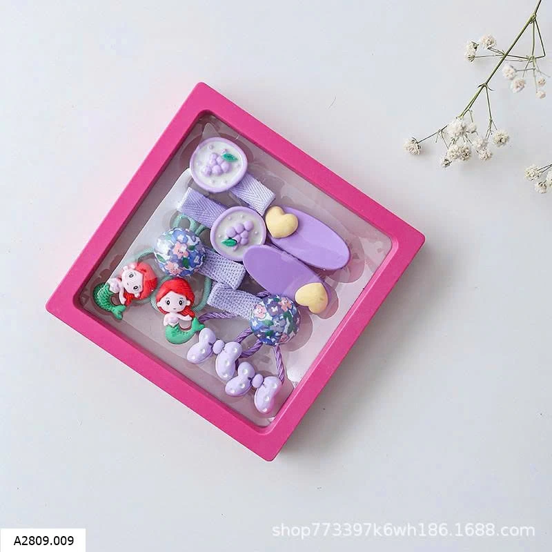 HỘP 10 MÓN KẸP TÓC BG   Giá sỉ 38k