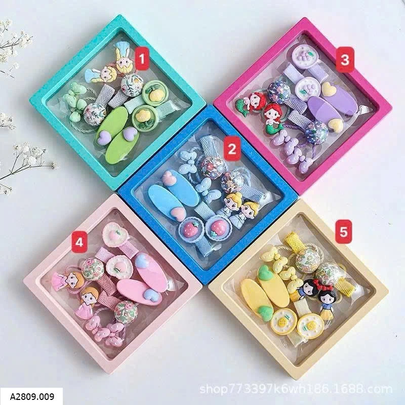 HỘP 10 MÓN KẸP TÓC BG   Giá sỉ 38k