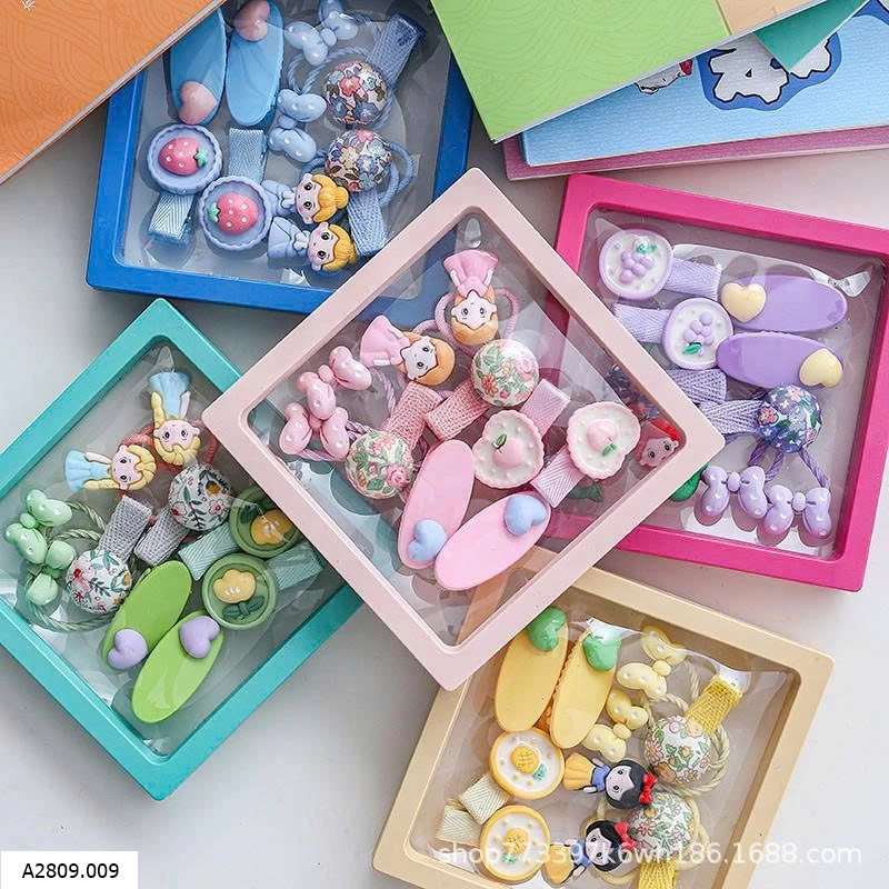 HỘP 10 MÓN KẸP TÓC BG   Giá sỉ 38k