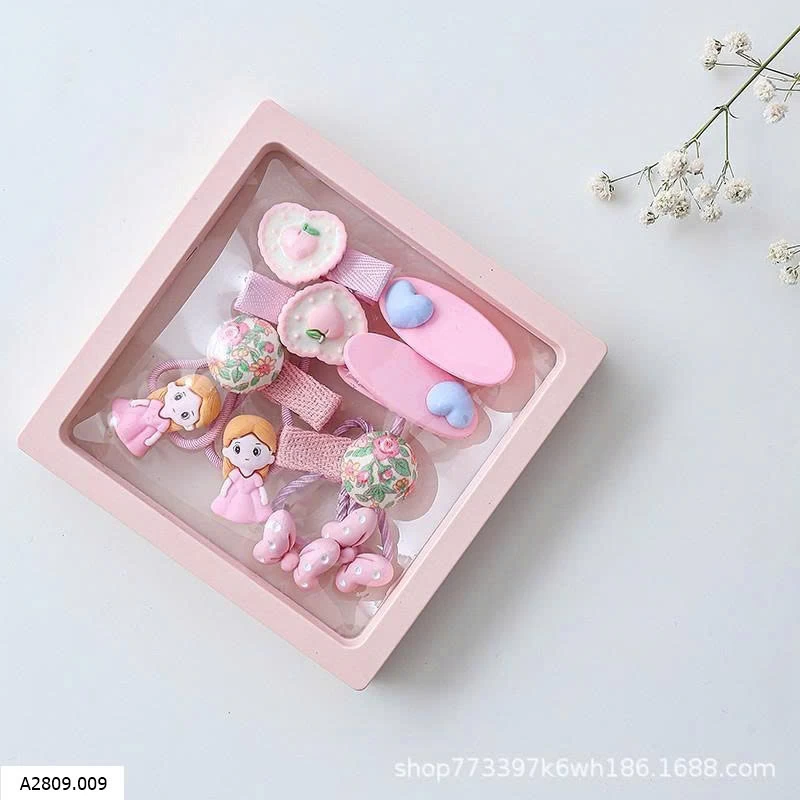 HỘP 10 MÓN KẸP TÓC BG   Giá sỉ 38k