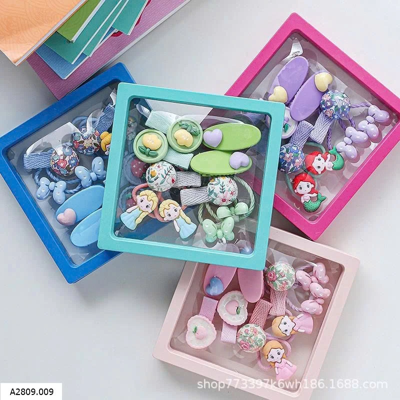 HỘP 10 MÓN KẸP TÓC BG   Giá sỉ 38k