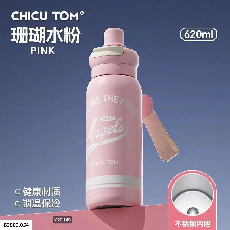 BÌNH GIỮ NHIỆT 24H CHICU TOM 620ml  Giá sỉ 135k