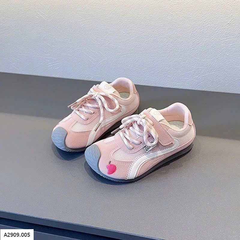 GIÀY THỂ THAO PHỐI MÀU THÊU HÌNH   Giá sỉ size 27–32: 193k  size 33–38: 203k