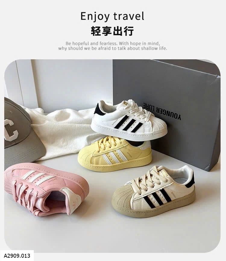 GIÀY THỂ THAO 3 SỌC CHO BÉ   Giá sỉ Sz 26-31: #210k Sz 32-37: #220k