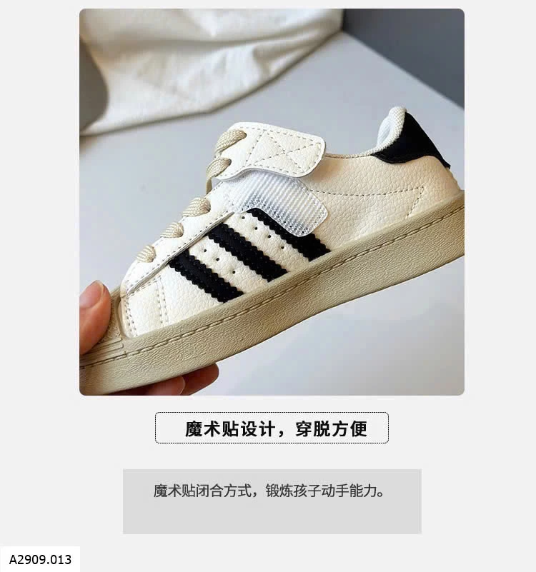 GIÀY THỂ THAO 3 SỌC CHO BÉ   Giá sỉ Sz 26-31: #210k Sz 32-37: #220k