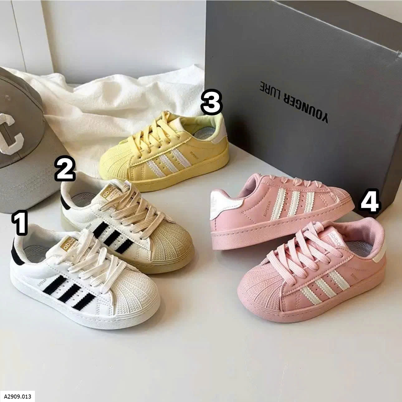 GIÀY THỂ THAO 3 SỌC CHO BÉ   Giá sỉ Sz 26-31: #210k Sz 32-37: #220k