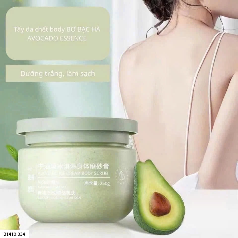 TẨY DA CHẾT BƠ   Giá sỉ 59k/1 set 3 lọ