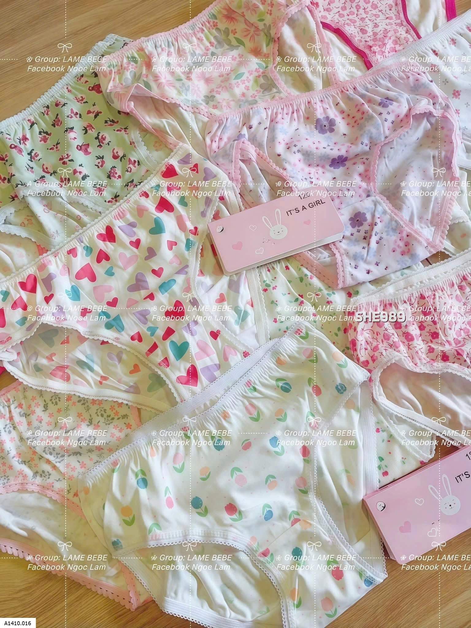 SET 12 QUẦN CHIP BG   Giá sỉ 105k/1 set 12cc