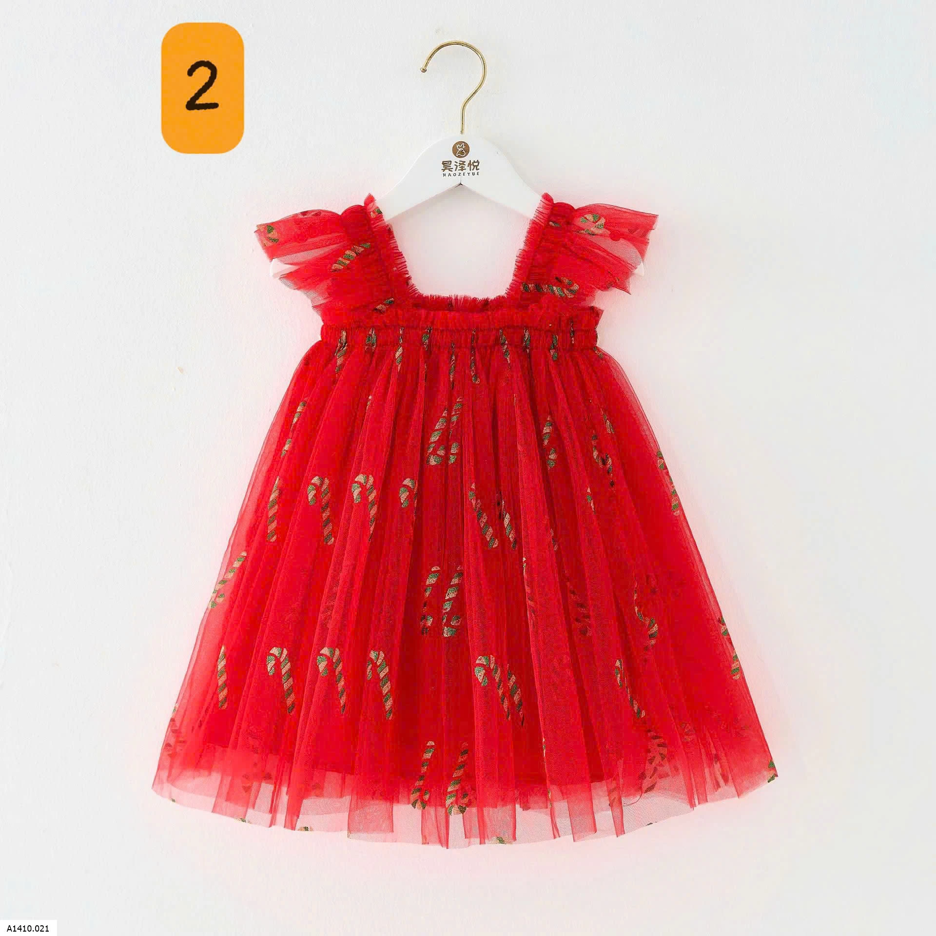 VÁY NOEL CHO BÉ    Giá sỉ M1-6: 125k  M7-8: 152k 
